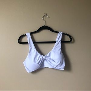 white bathing suit top! Brand new!